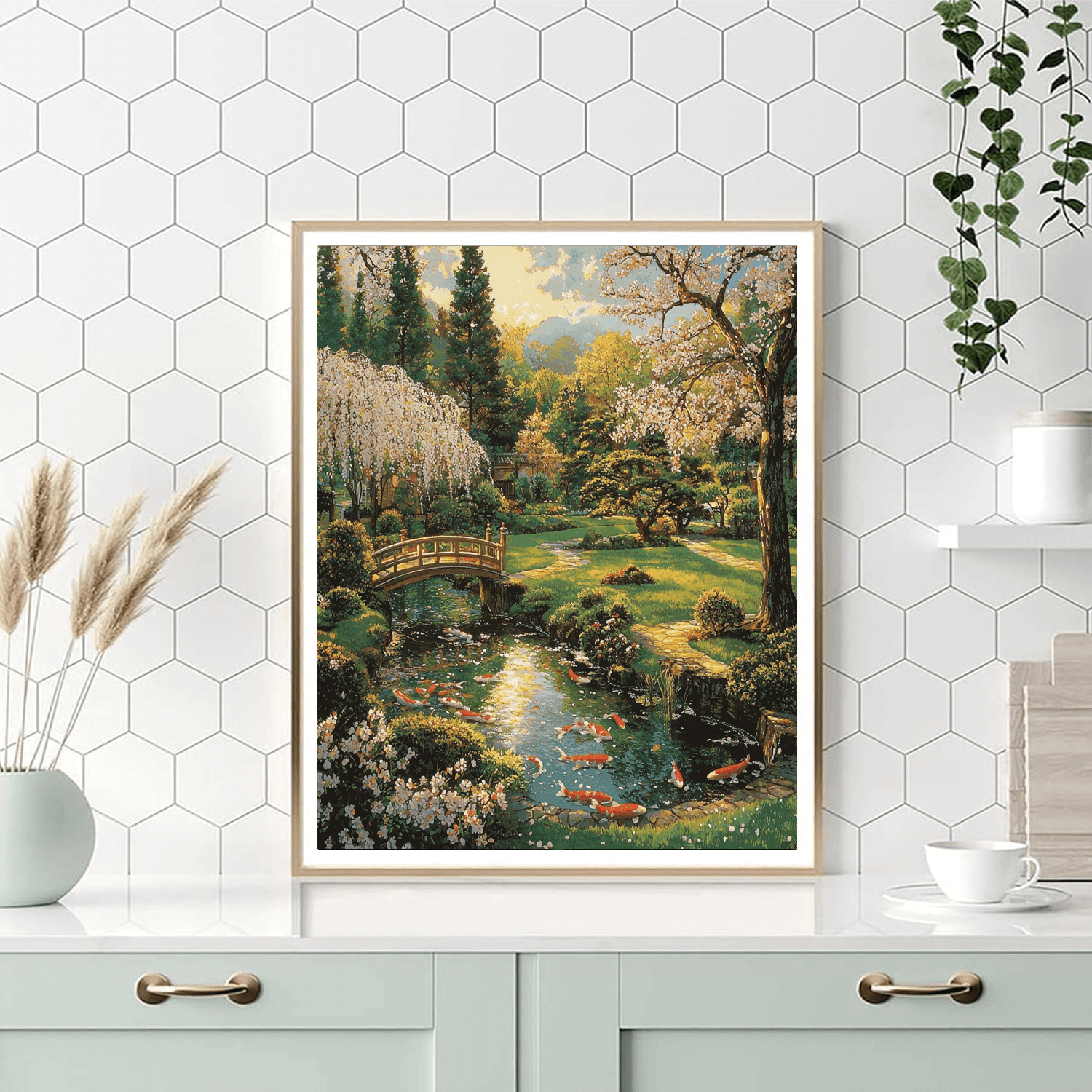 Shinjuku Gyoen National Garden - Tokyo Paint By Numbers Kits