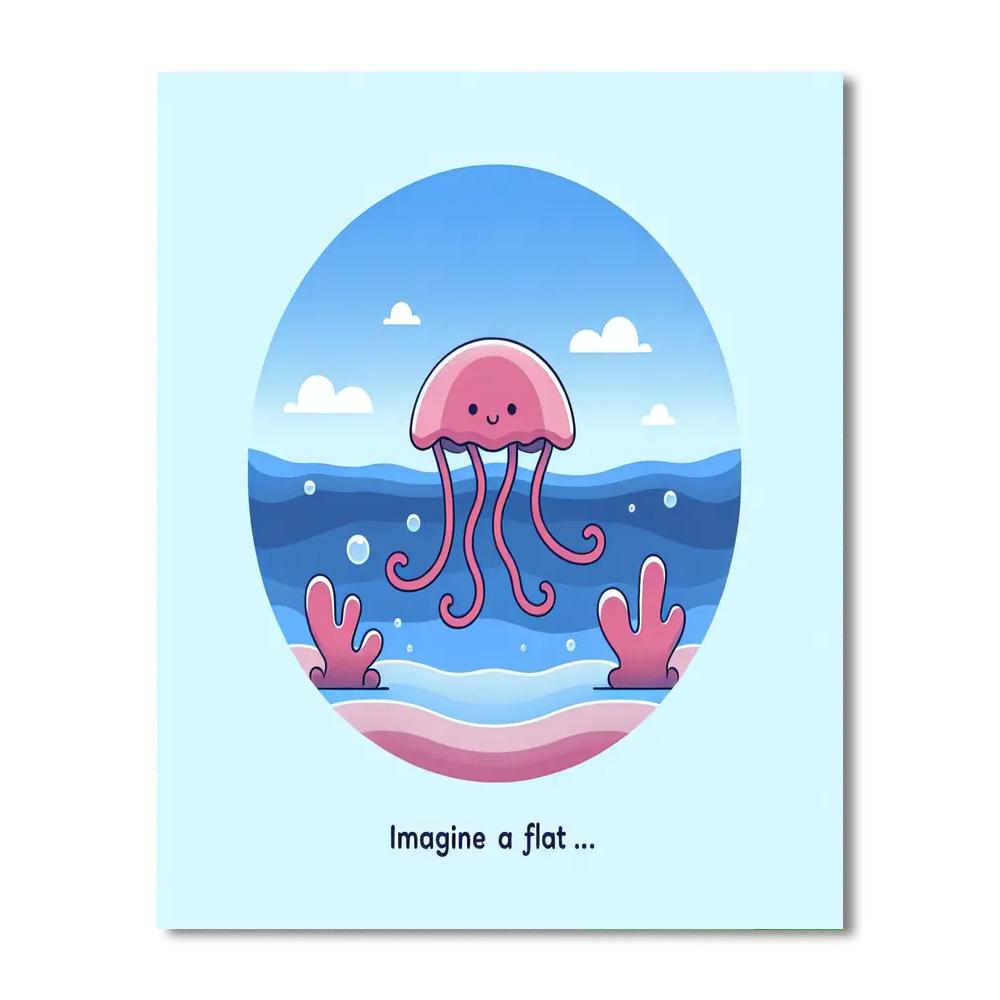 Jazzy Jellyfish Paint By Number