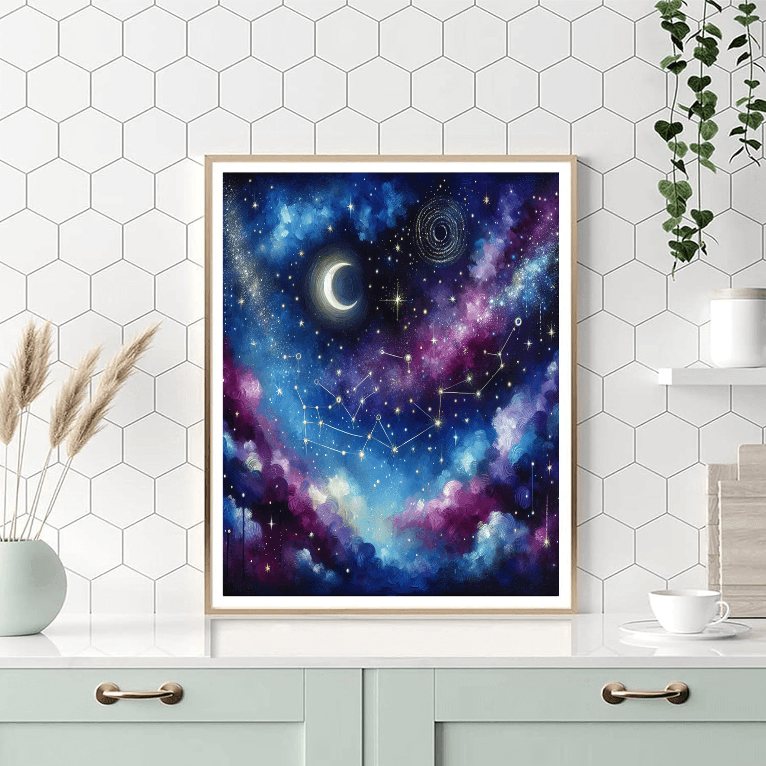 Celestial Night Sky Adventure Paint By Color