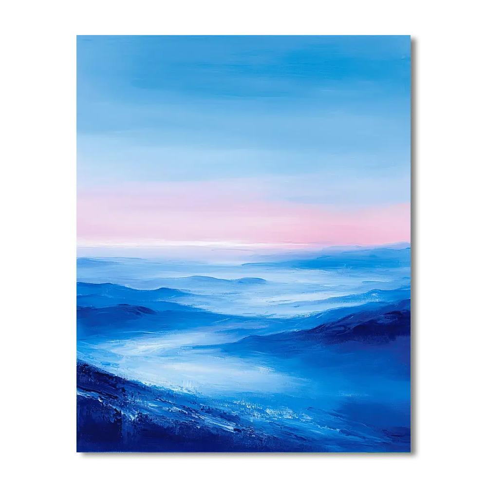 Michelangelo Inspired Charmed Horizon  Painting Number Kit