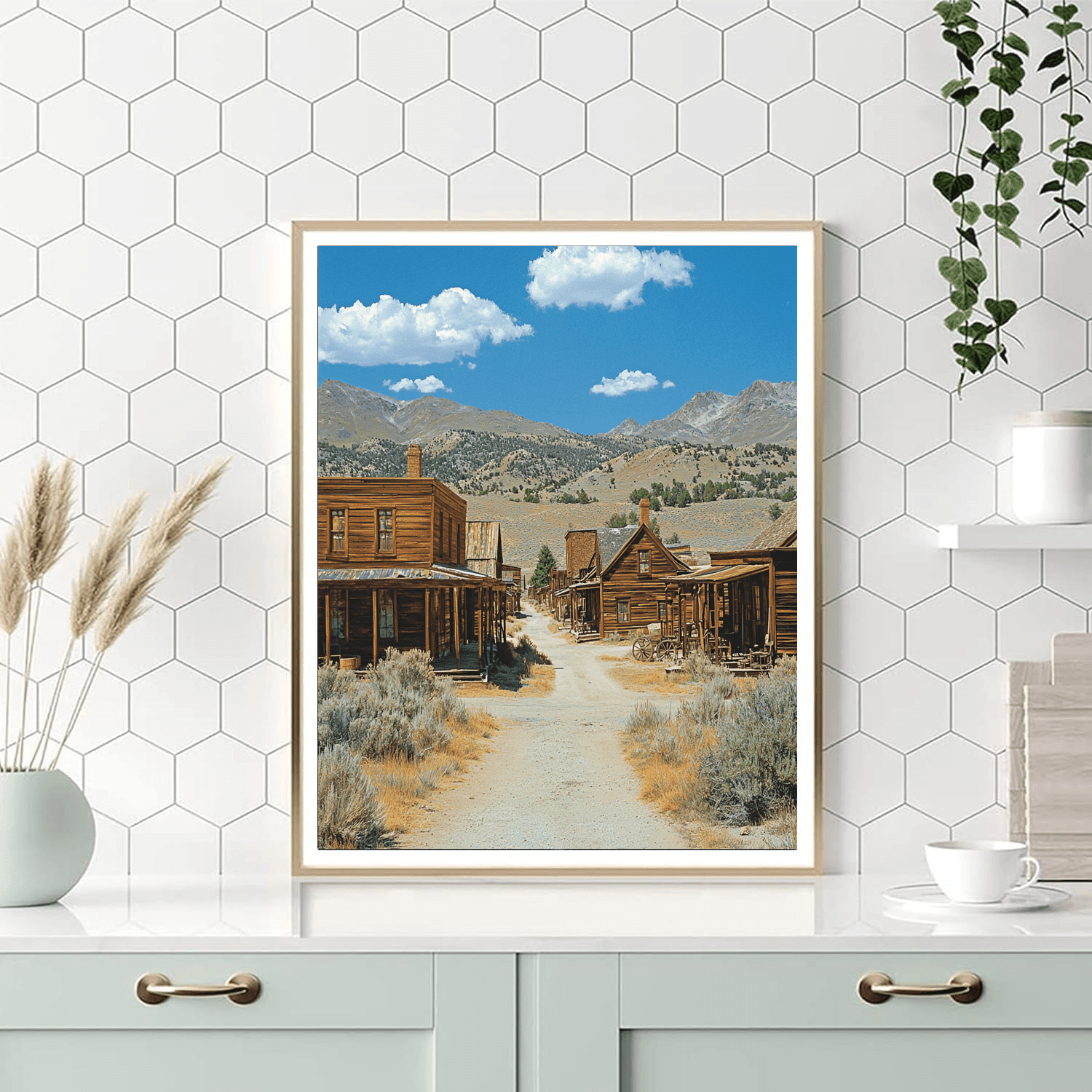 Bodie State Historic Park DIY Paint By Numbers