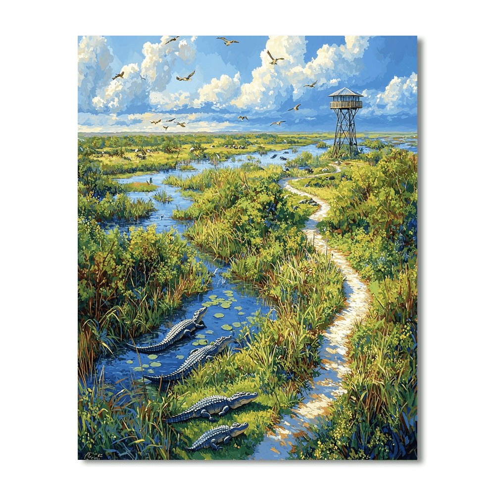 Shark Valley Paint By Numbers Kits