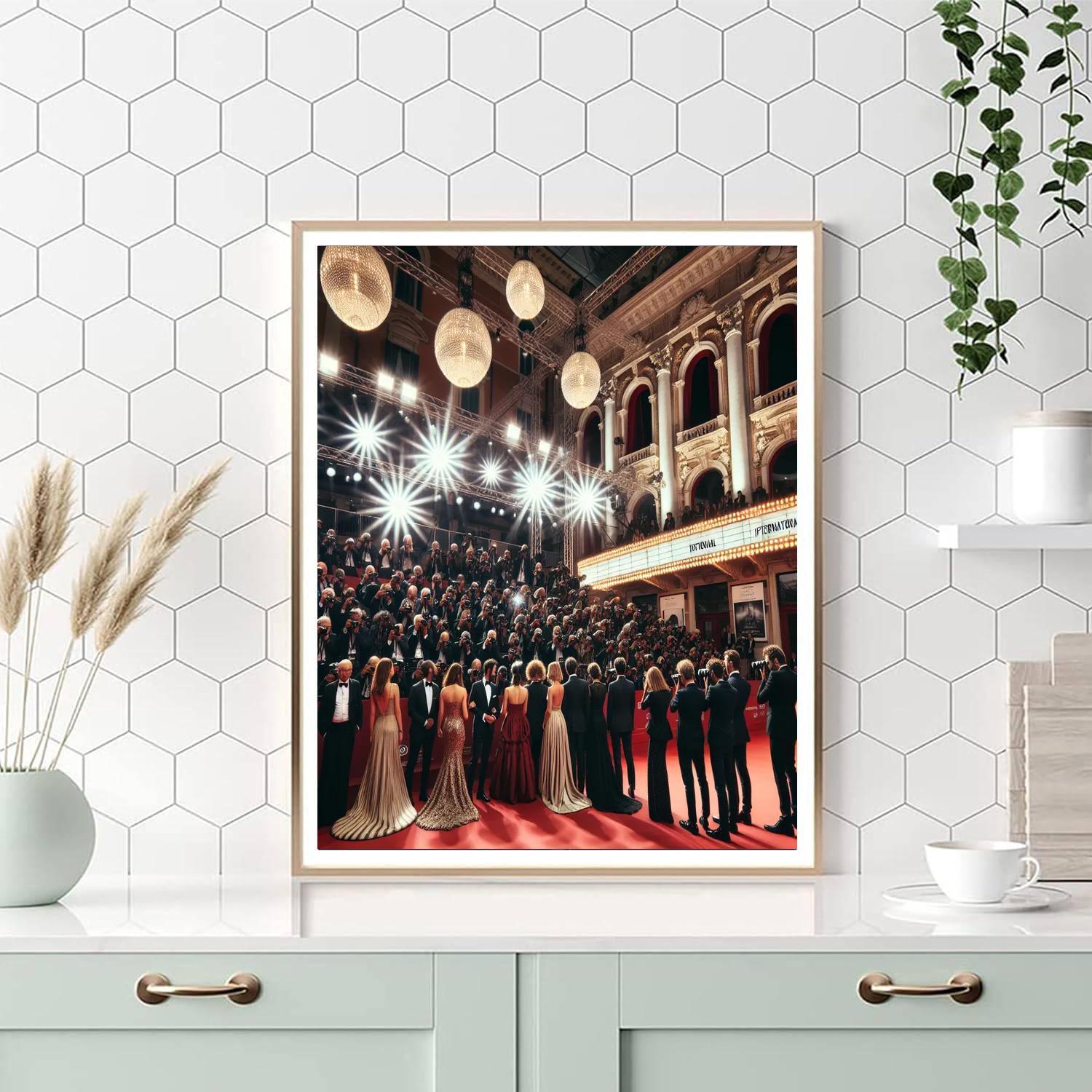 The Cannes Film Festival - France Numbered Painting Kits