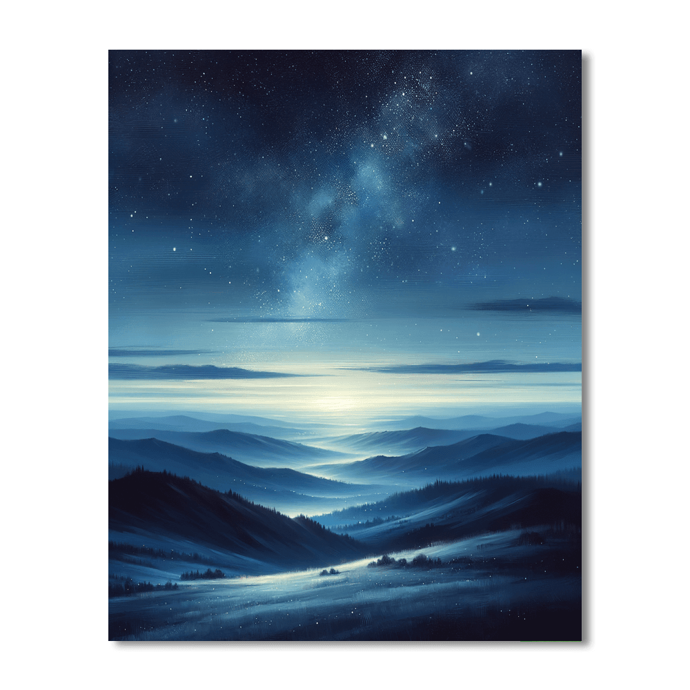 Starlit Night Escape Paint By Numbers Kits