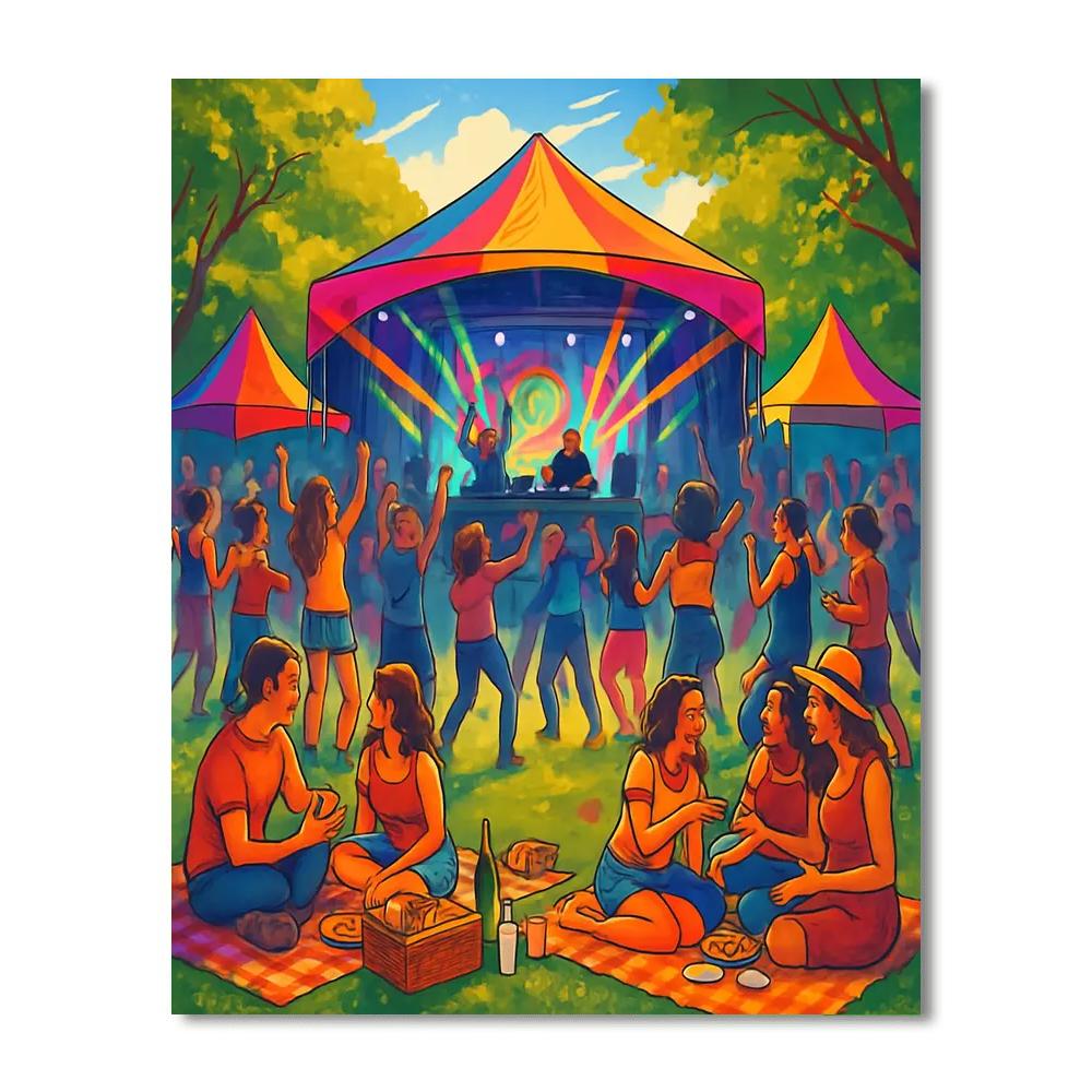 Piknic Électronik - Canada Paint By Numbers