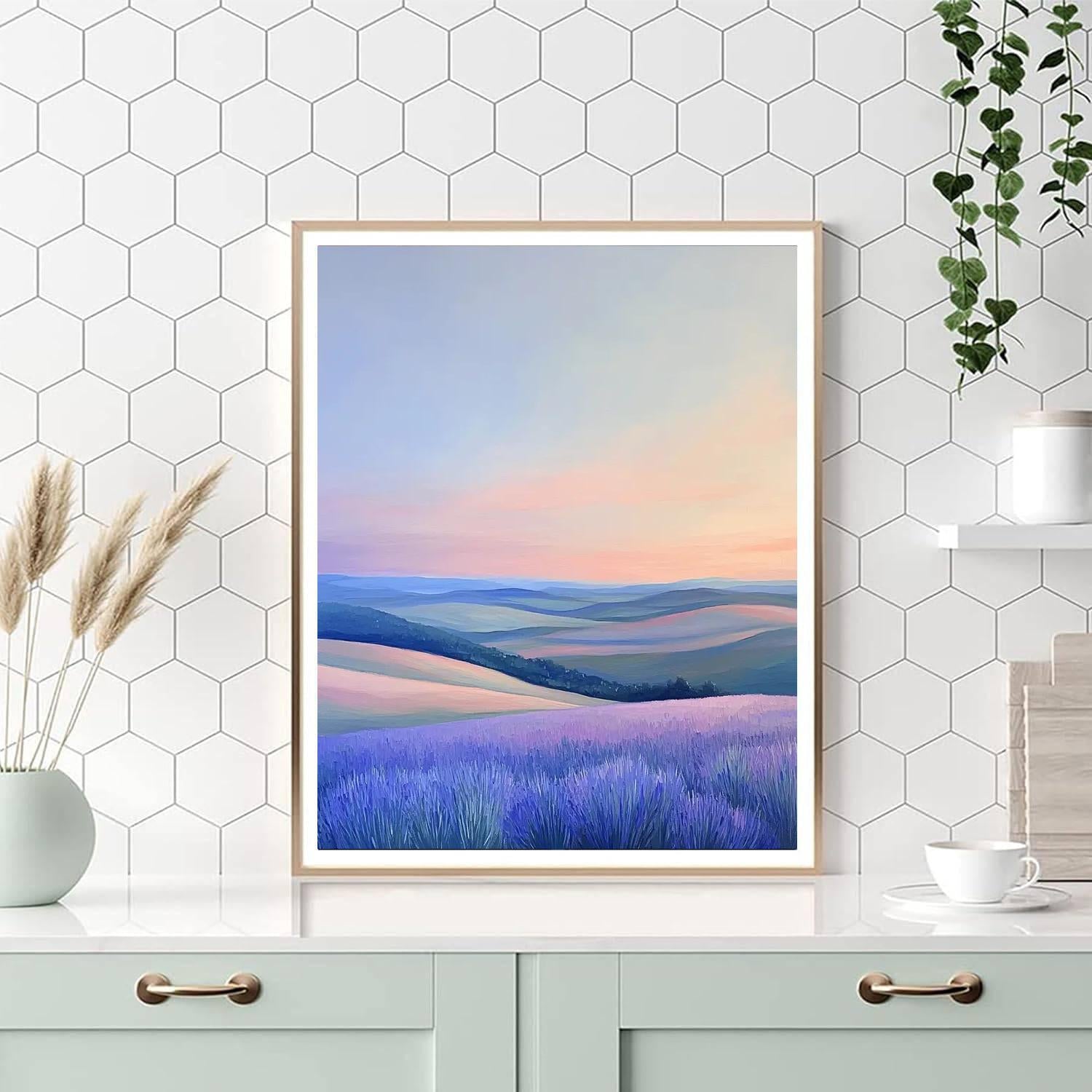 Edgar Degas Inspired Harmony Of Evening Glow  Paint By Numbers Kits