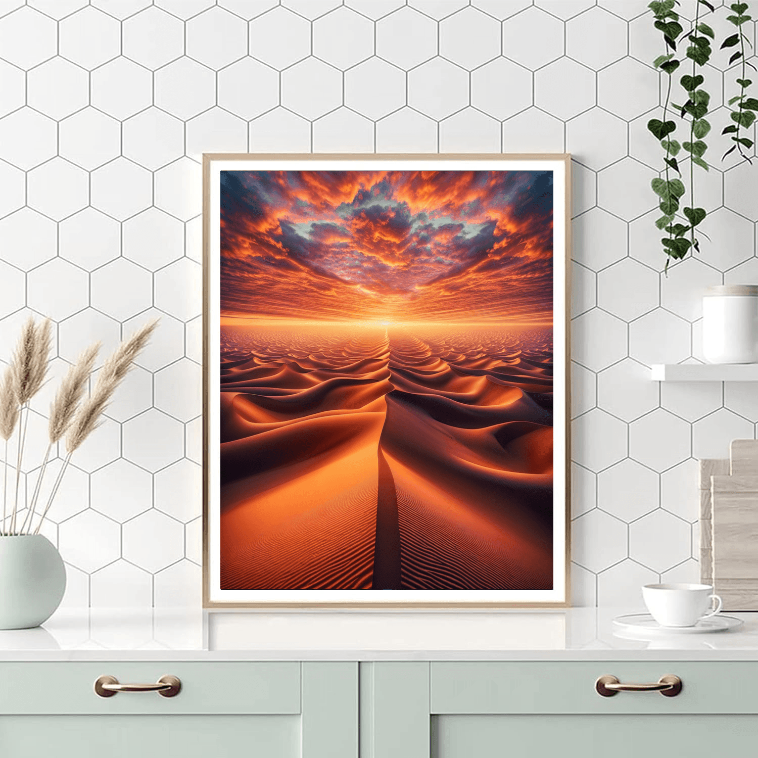 Desert Mirage Escape DIY Paint By Numbers