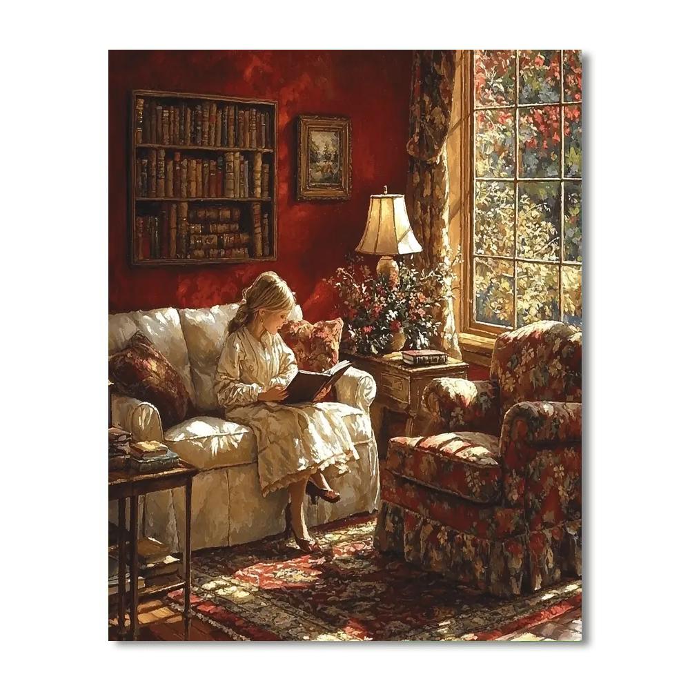 Silken Threads Of Love Number Painting