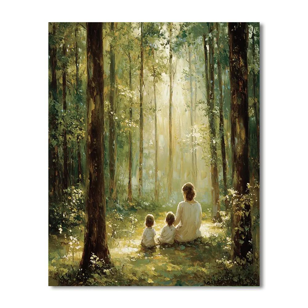 Echoes In The Forest Paint By Numbers Kits