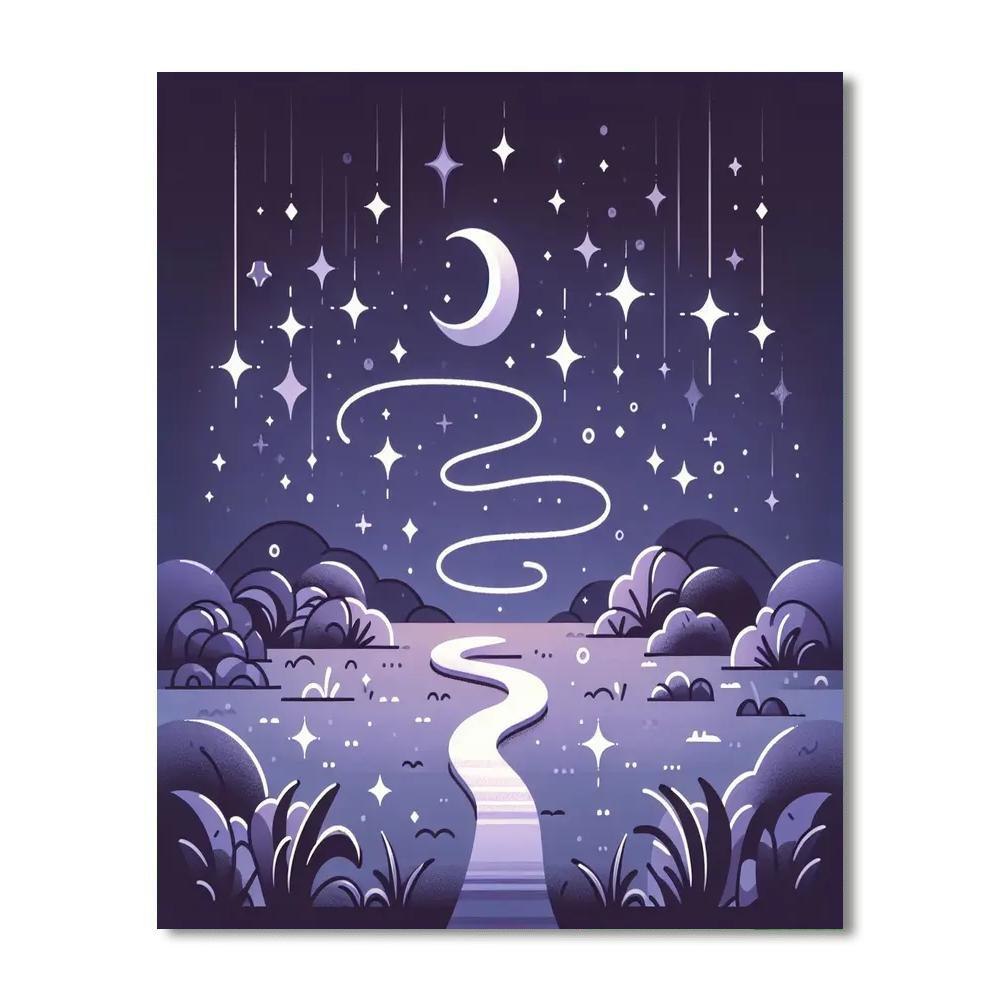 Starry Stroll Numbered Painting Kits