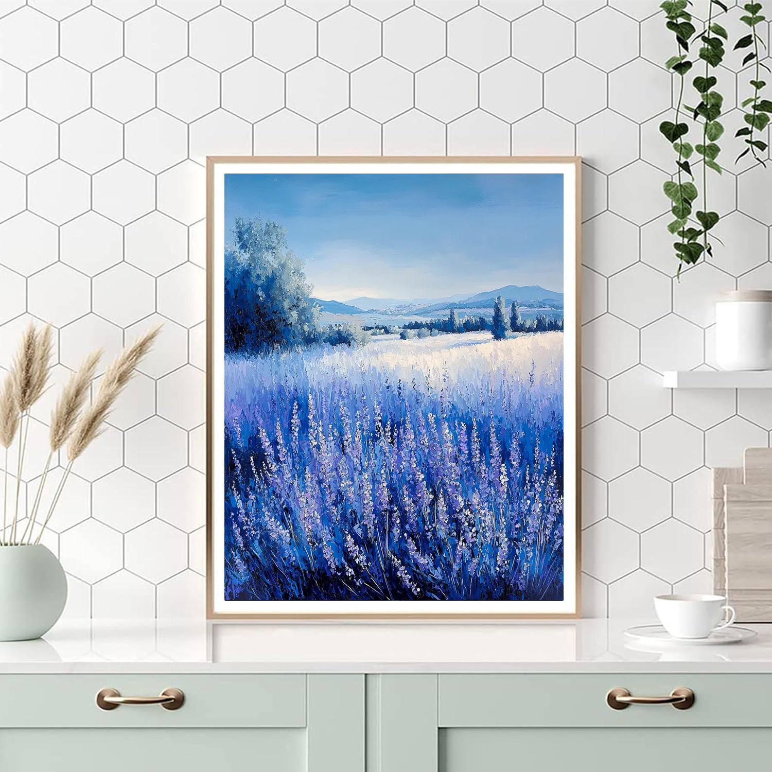 Mark Rothko Inspired Flowing Tranquility  Paint By Color