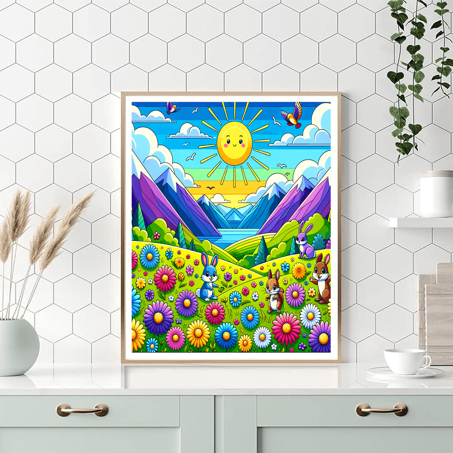 Joyful Celebration Of Nature Paint By Color