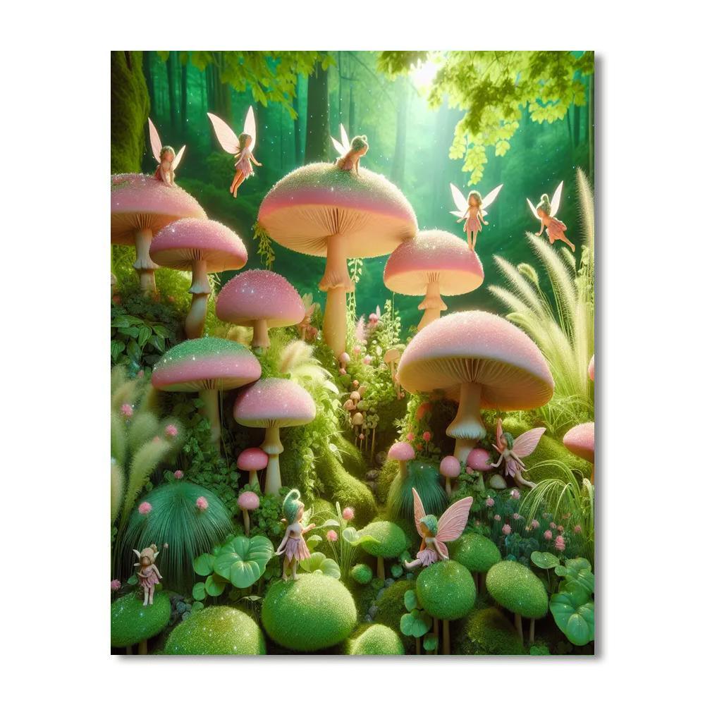 Pixie Forest Adventure DIY Paint By Numbers