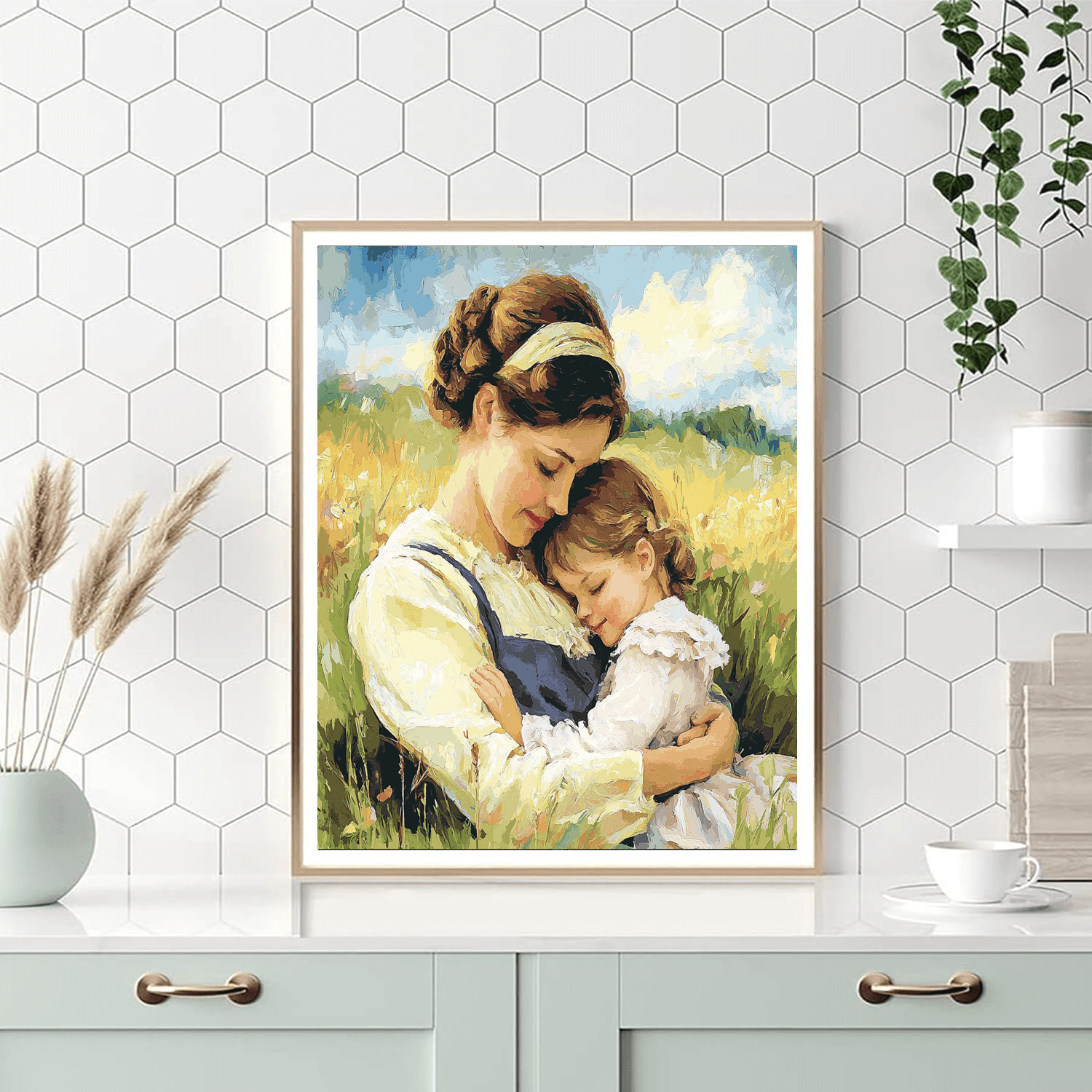 Mary Cassatt Inspired Timeless Memories  Paint By Color