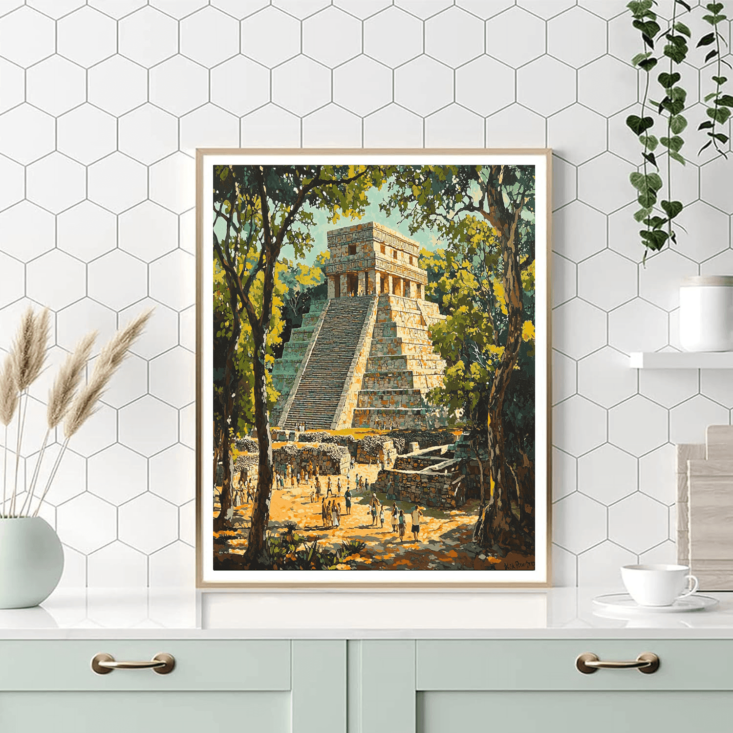 Chichén Itzá - Yucatán Peninsula, Mexico Paint By Numbers Kits