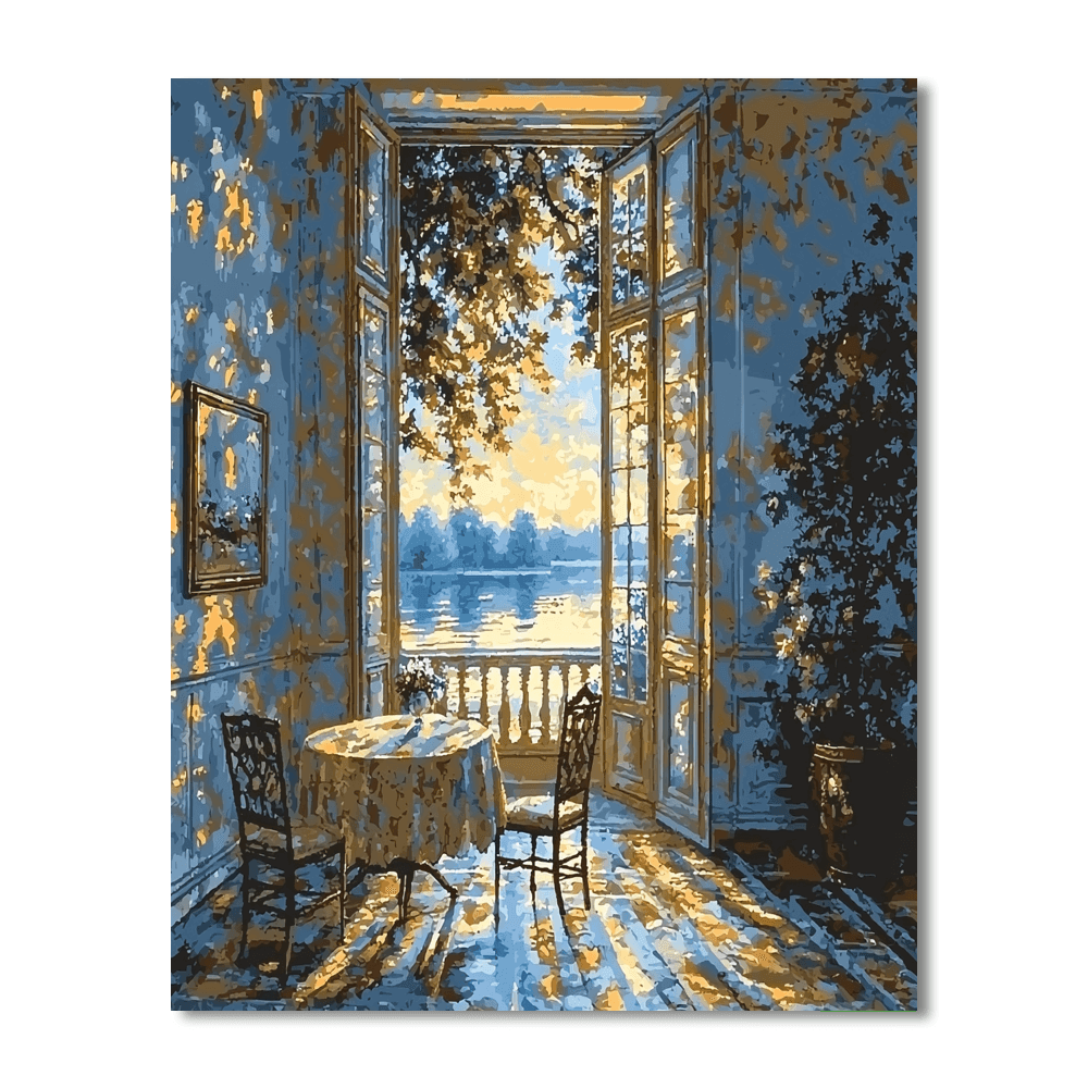 Johannes Vermeer Inspired Historical Elegance  Numbered Painting Kits