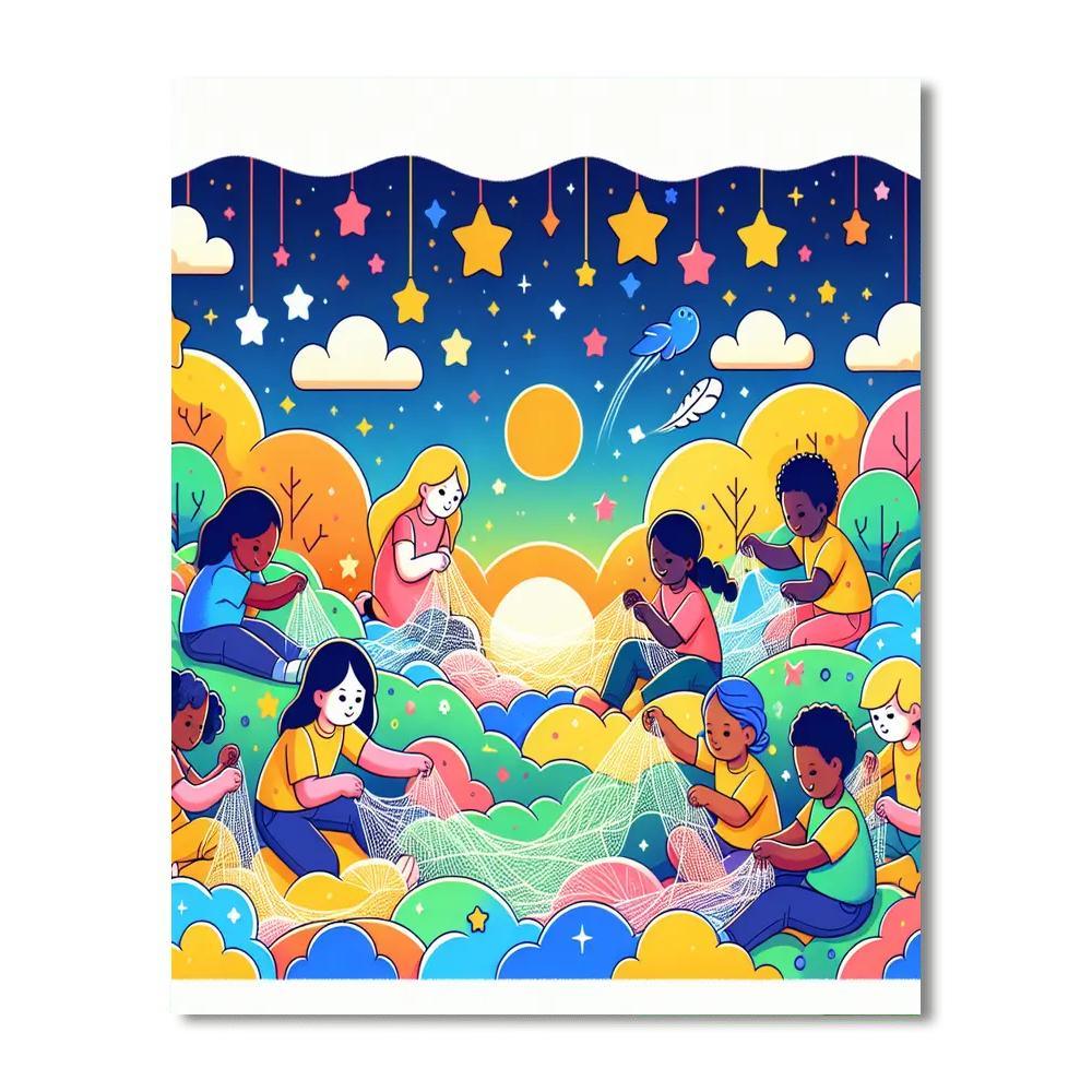 Dream Weaver's Hideaway Paint By Numbers Kits