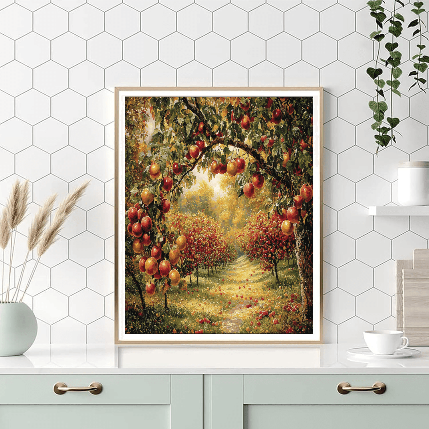 Jean-François Millet Inspired Sunny Orchard  Paint By Numbers Kits