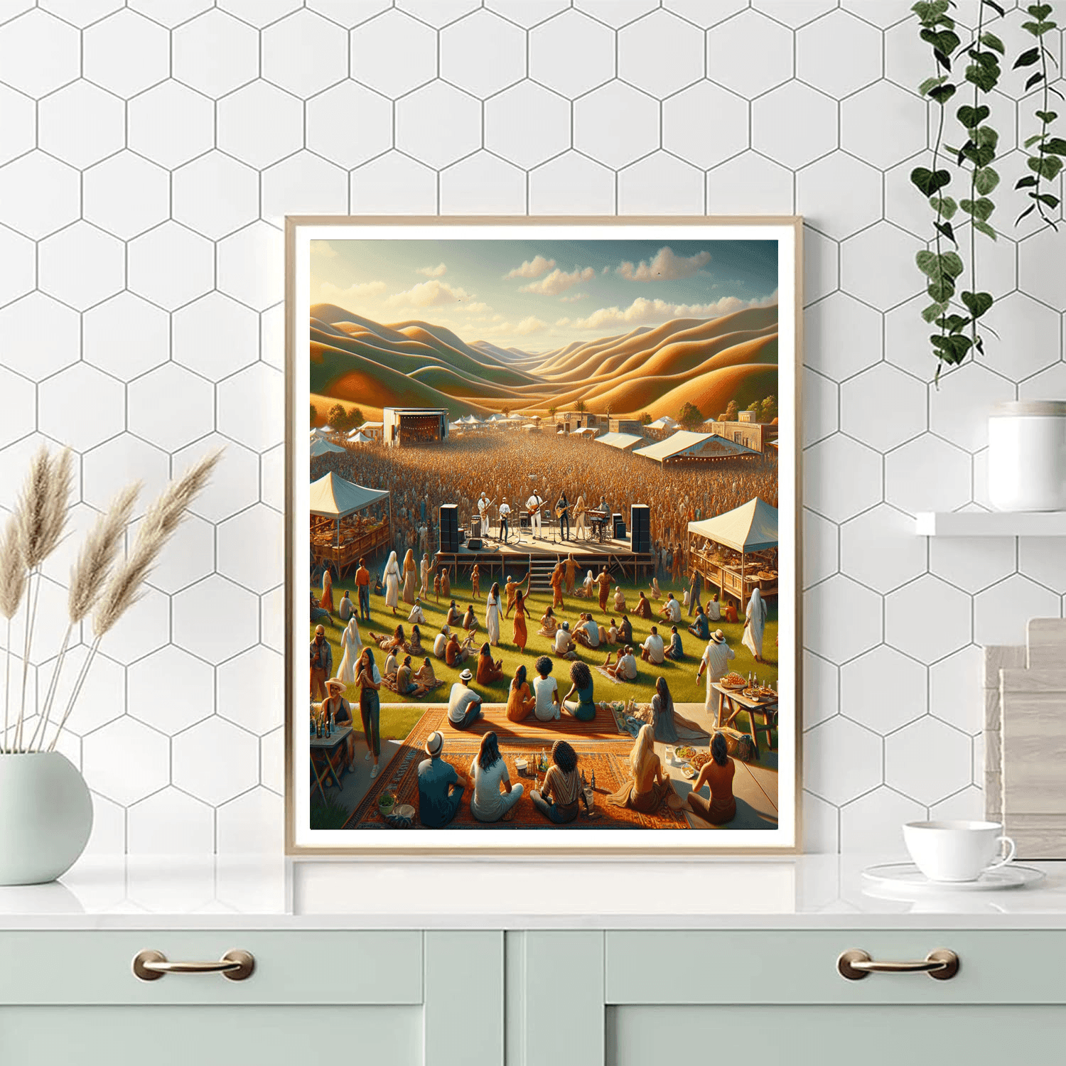 Tbilisi Open Air Festival Painting By Numbers Kit