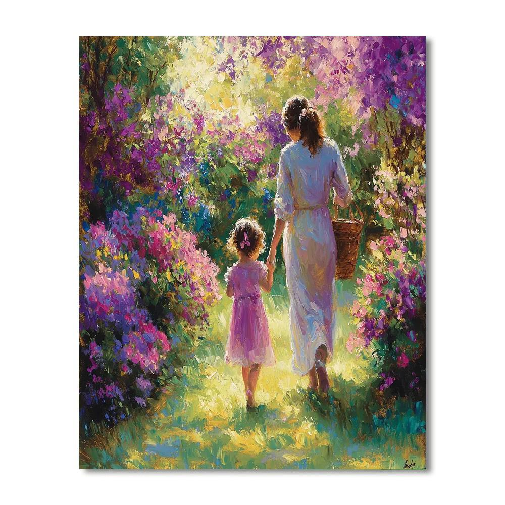 Spring Garden Walk Paint By Numbers Kits