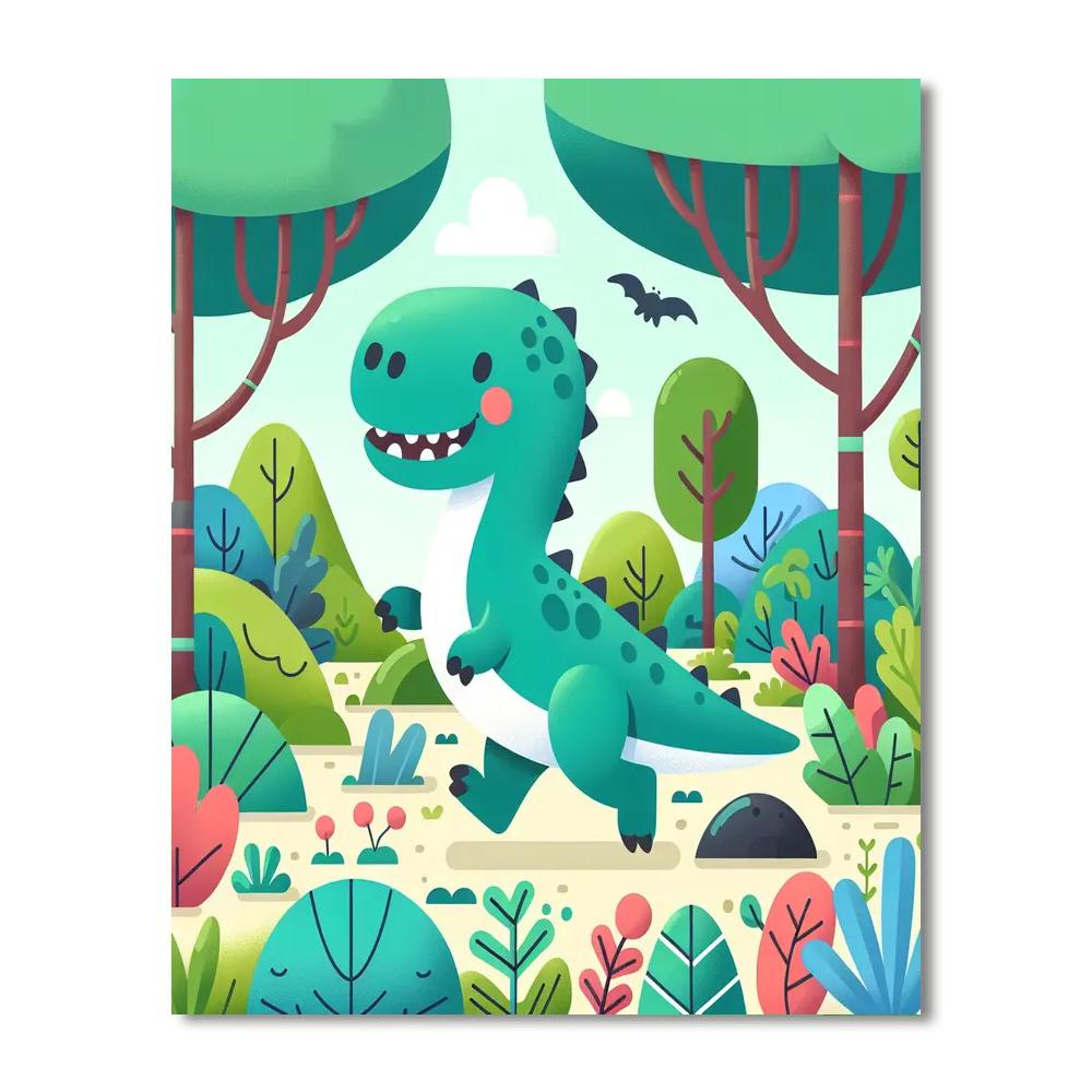 Dinosaur Kingdom Explorer Paint By Numbers Kits