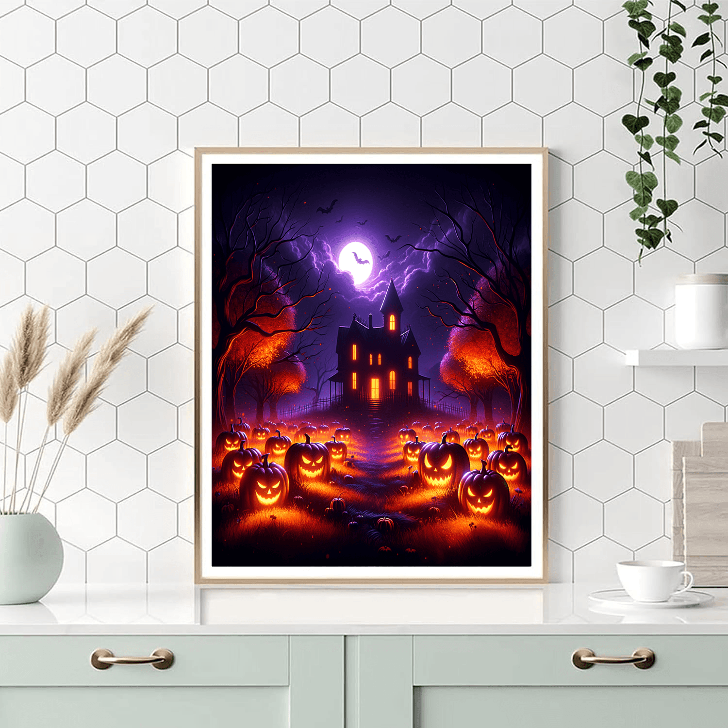 Halloween Night Delight Paint By Number