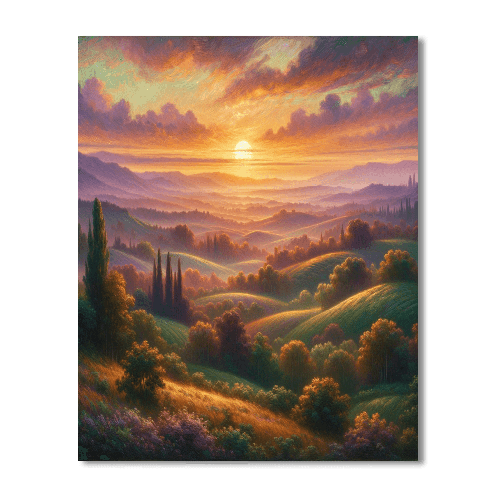 Dreamy Twilight Paint By Numbers Kits