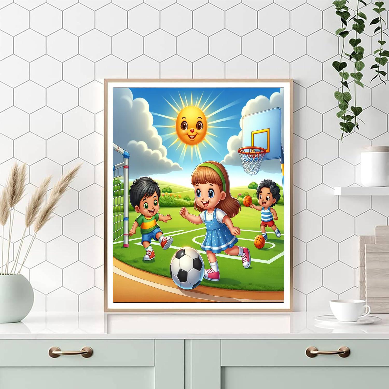 Cool Sports Paint By Numbers Kits
