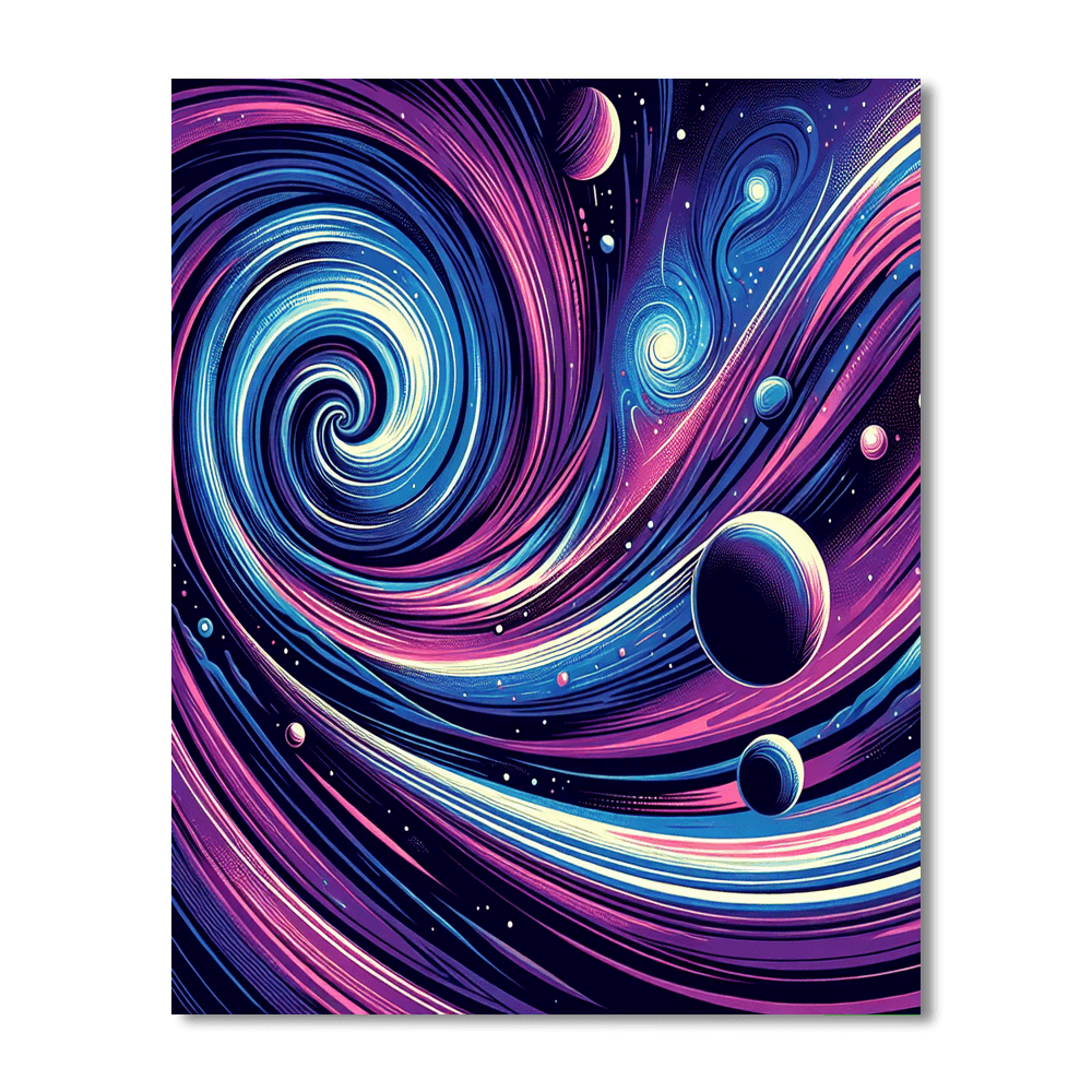 Astral Explorer Paint By Numbers Art