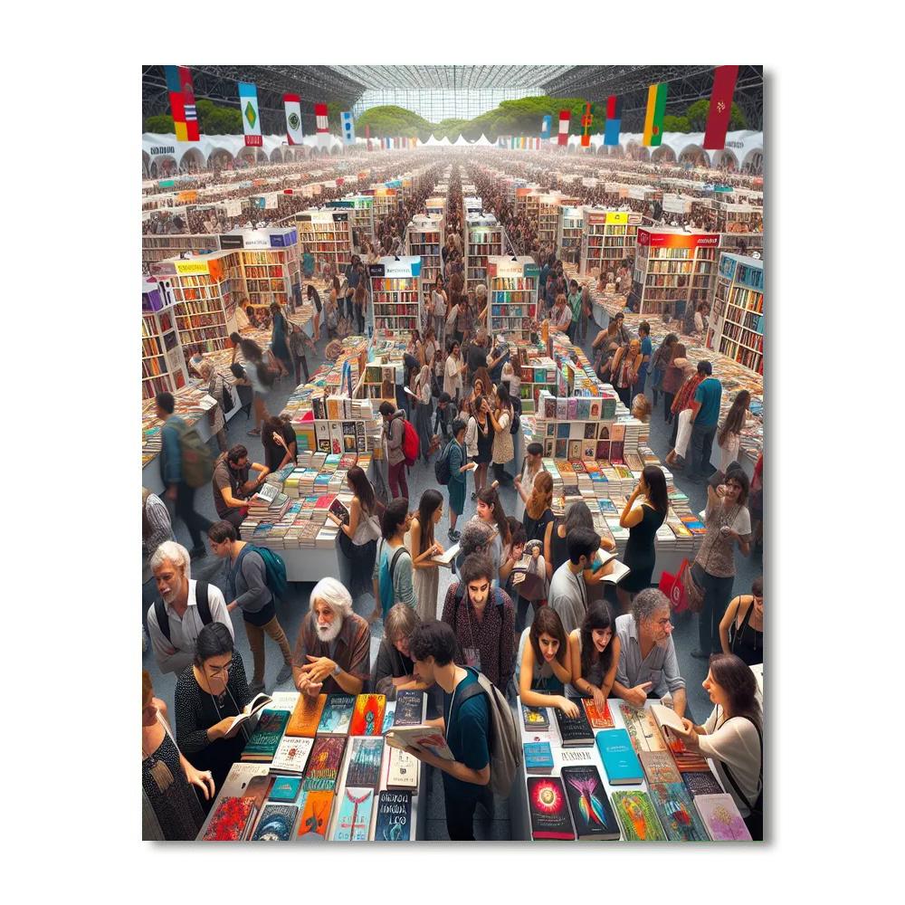 Festival Internacional Del Libro - Argentina Painting By Numbers Kit