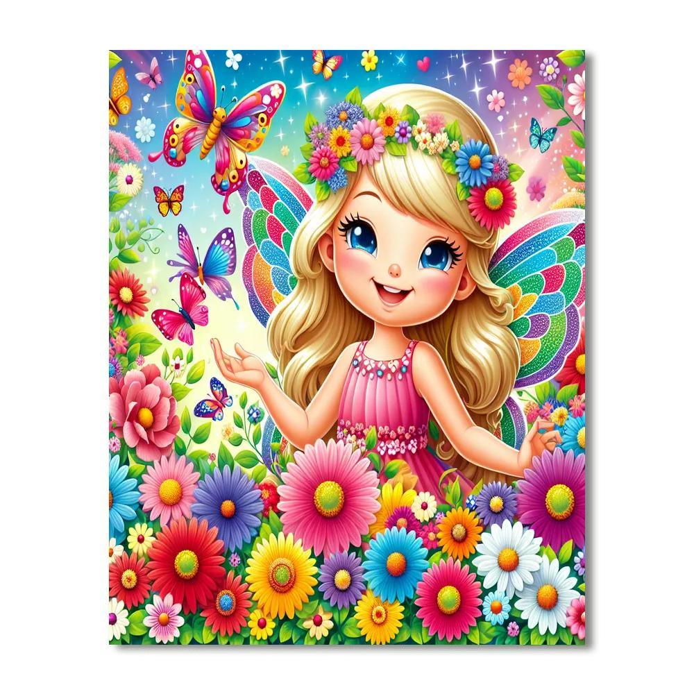 Fantastic Flower Fairy Paint By Color