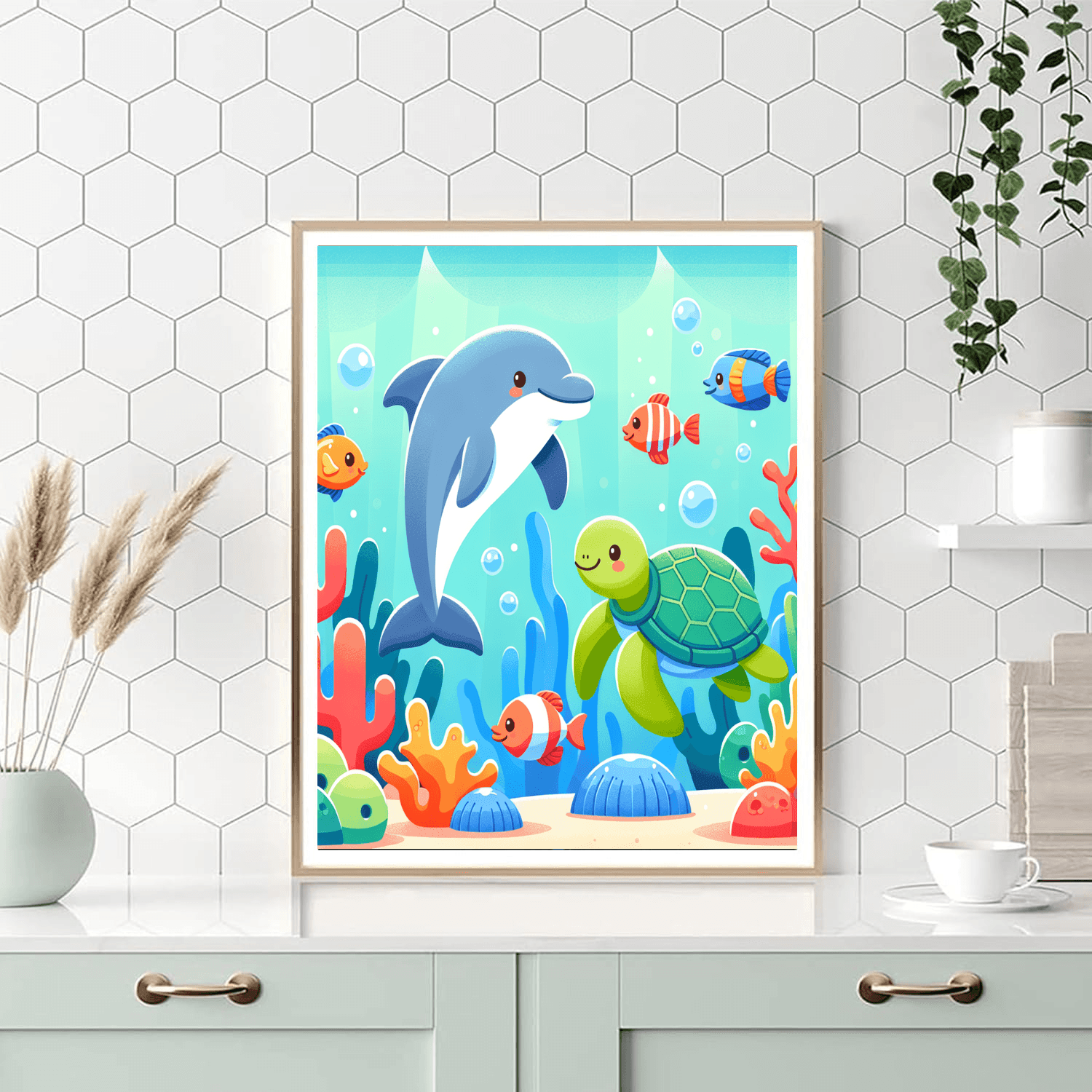 Underwater Ocean Discovery Paint By Numbers