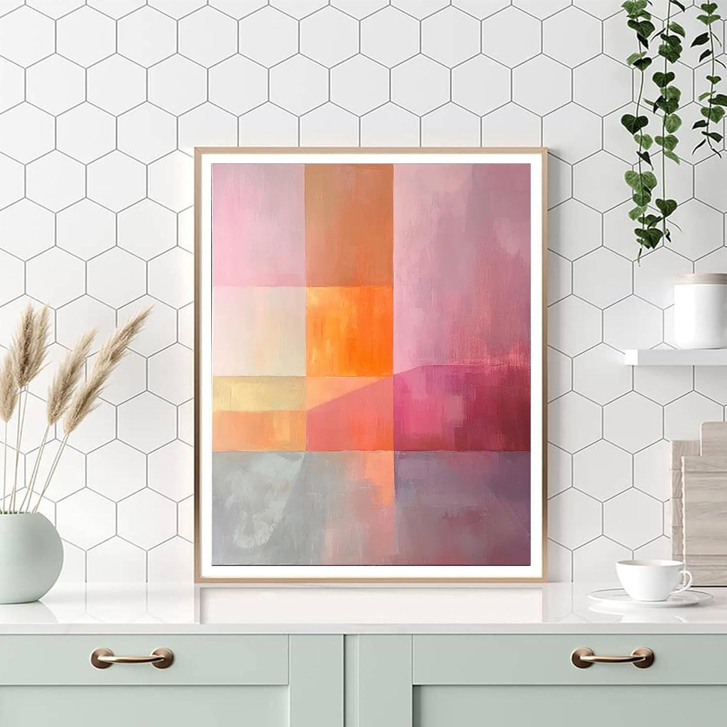 Mark Rothko Inspired Serene Dawn  Paint By Numbers