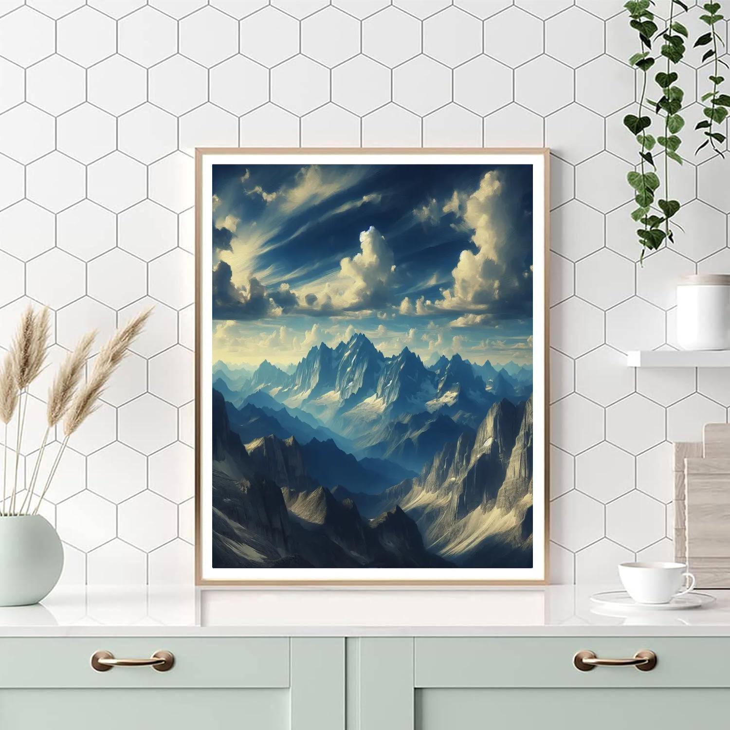 Rocky Mountain Majesty DIY Paint By Numbers