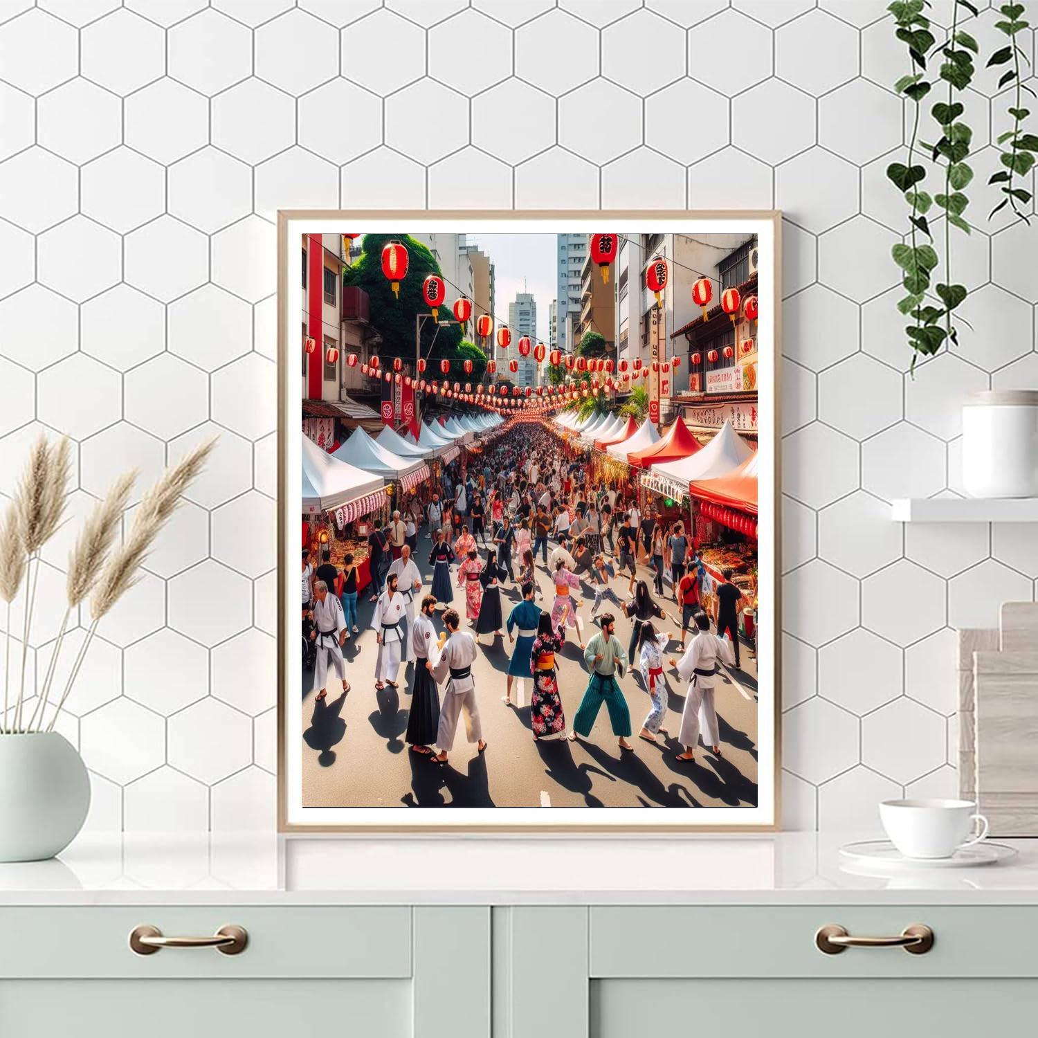 Matsuri Festival - Brazil Paint By Numbers