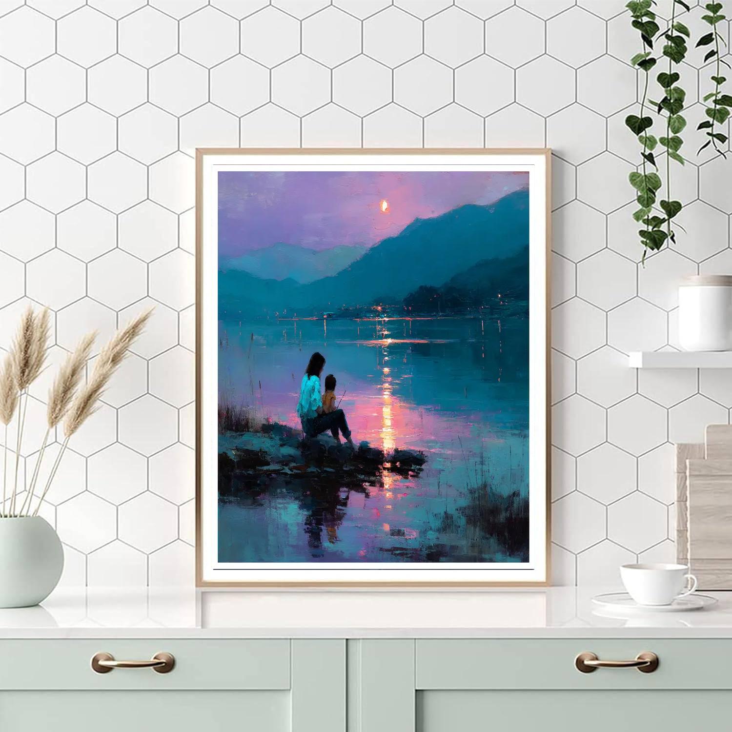 Evening Reflection Paint By Number