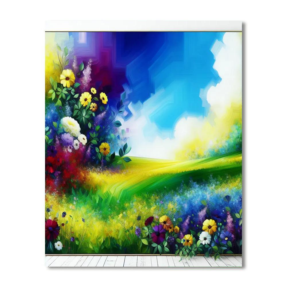 Charming Meadow Stroll Paint By Numbers Kits