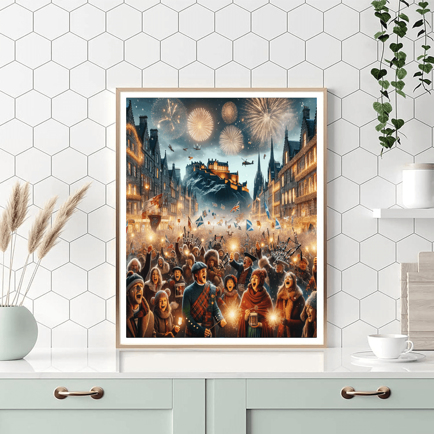 Hogmanay - Scotland Paint By Numbers Art