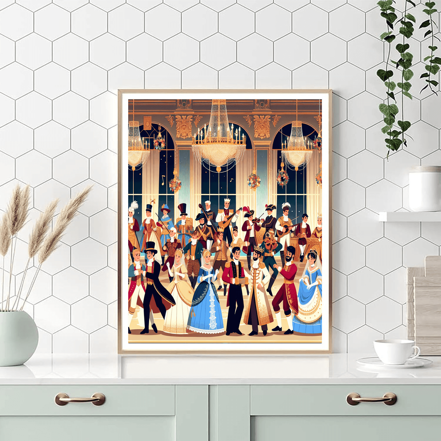 Royal Court Festival Painting Number Kit
