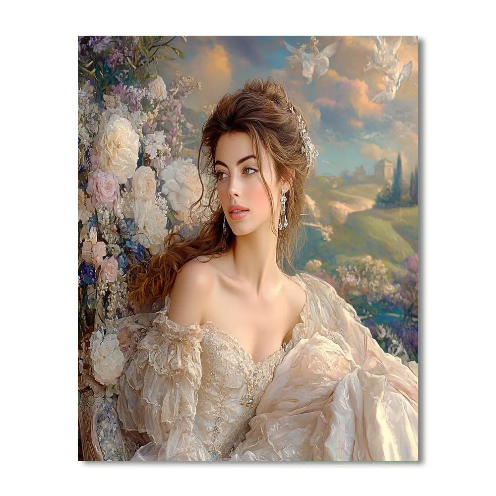 Anne Hathaway: The Dreamer’s Muse From The Enchanted Life Numbered Painting Kits