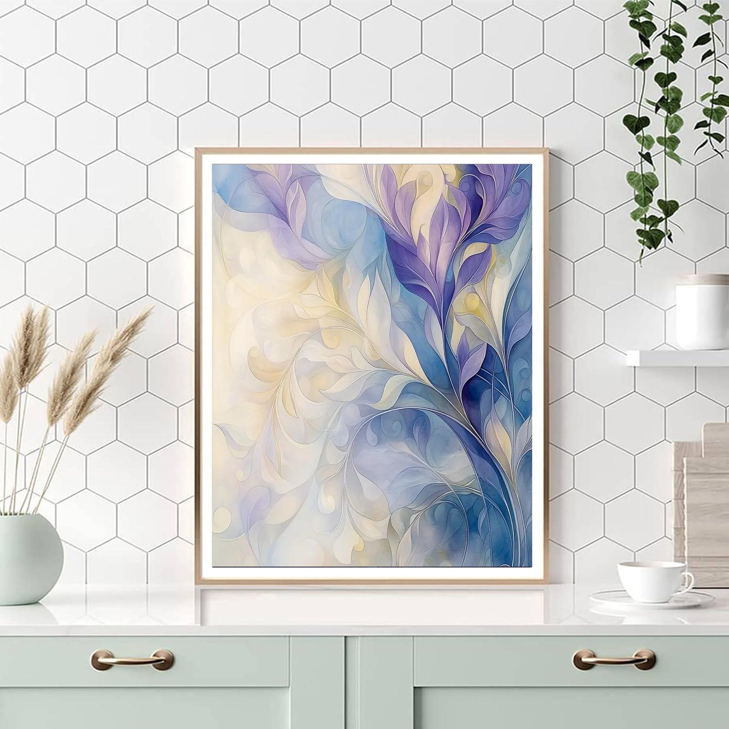 Alphonse Mucha Inspired Ethereal Essence  Painting Number Kit