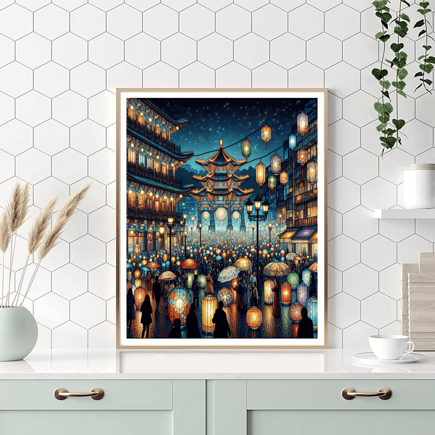 Taipei Lantern Festival - Taipei Number Painting