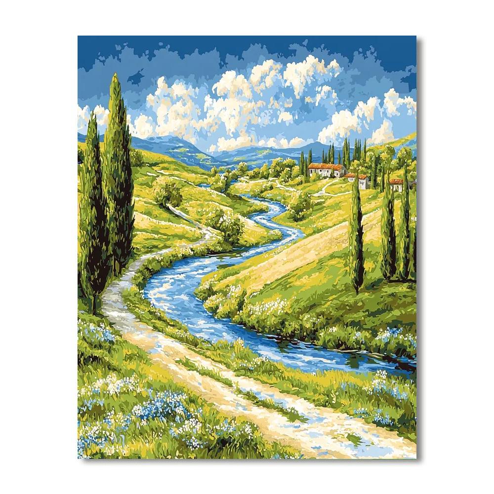 Leonardo Da Vinci Inspired The Flow Of Nature  Paint By Number