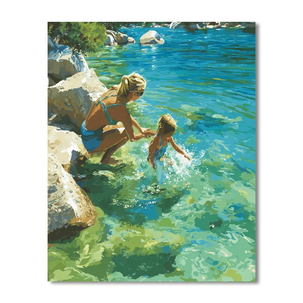 Ripple Of Laughter Paint By Numbers Kits