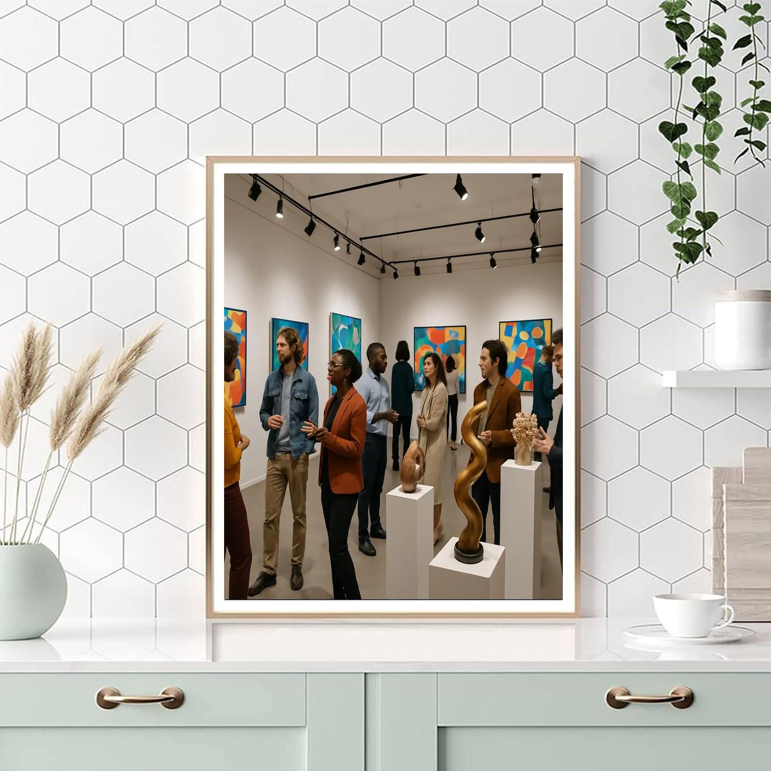 Kuwait's International Fine Arts Exhibition Paint By Number