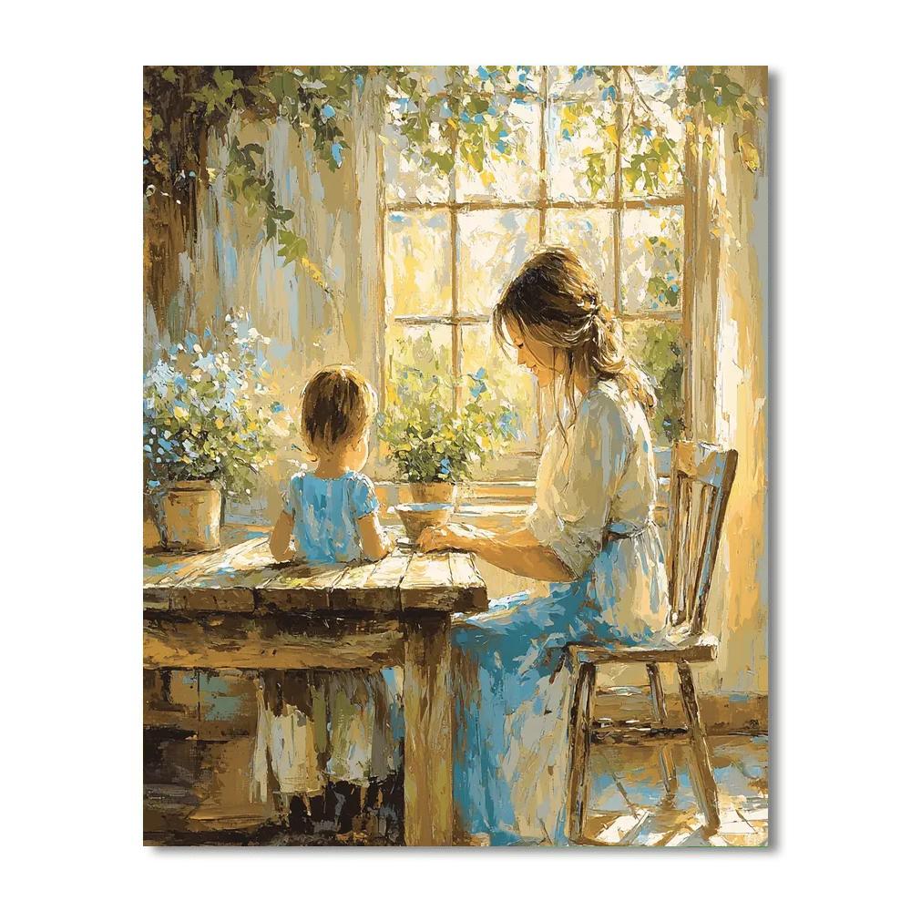 Cherished Morning Moments Paint By Number