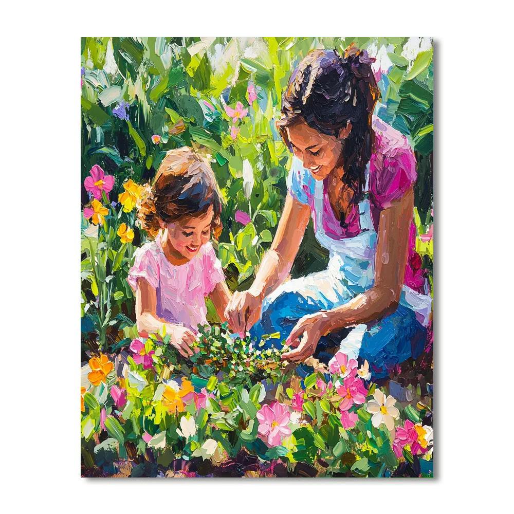 Potted Pleasures Paint By Numbers