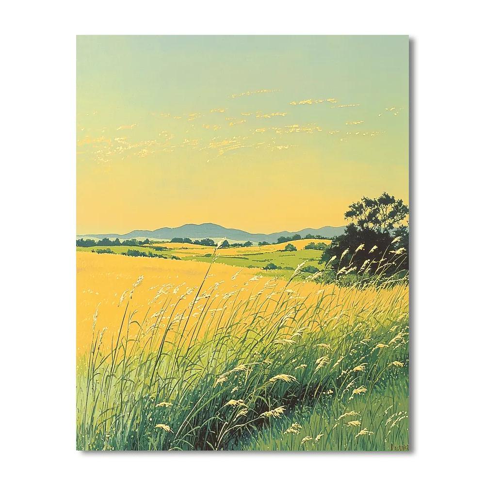 Utagawa Hiroshige Inspired Whispering Winds Of Edo  Number Painting