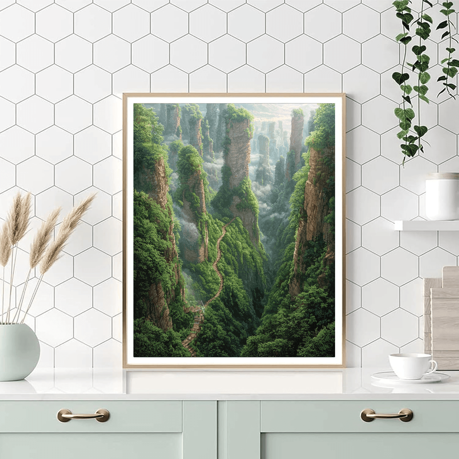 Wulingyuan Scenic Area - Zhangjiajie Paint By Numbers Kits