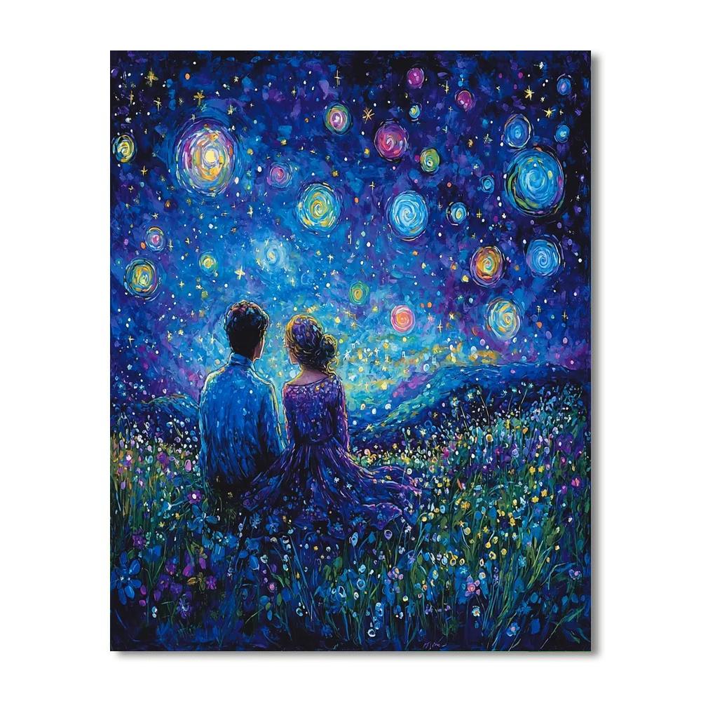 A World Of Dreams Number Painting